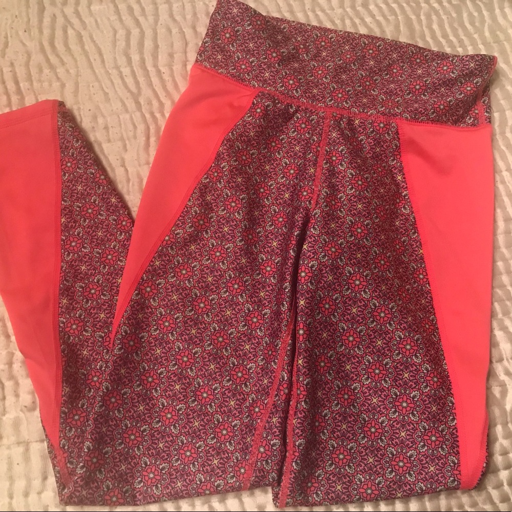 Gap fit colorful leggings, girls large